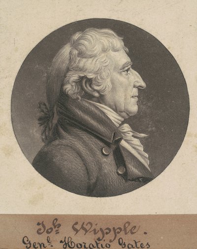 Joseph Whipple av Charles B. J. Févret de Saint Mémin