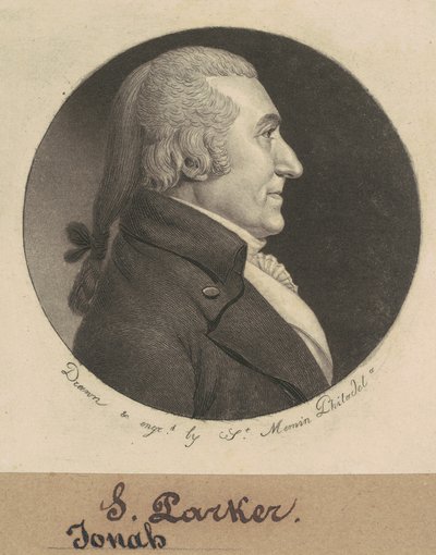 Josiah Parker av Charles B. J. Févret de Saint Mémin