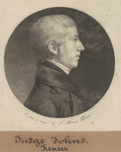 Kensey Johns av Charles B. J. Févret de Saint Mémin