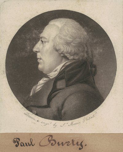 Paul Busti av Charles B. J. Févret de Saint Mémin