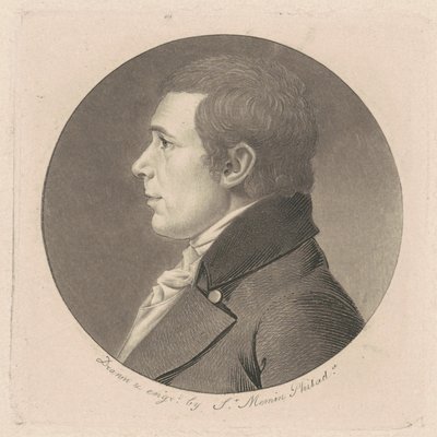 Peter Stephen DuPonceau av Charles B. J. Févret de Saint Mémin