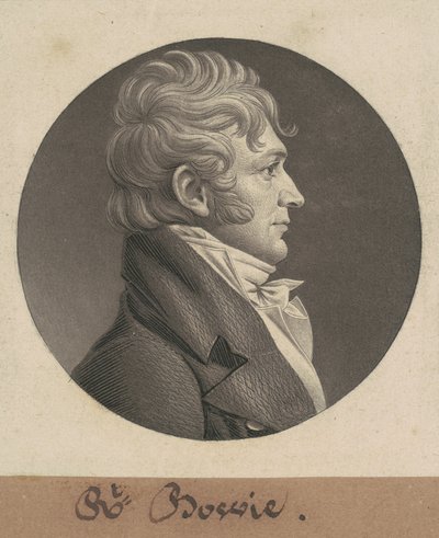 Robert Bowie av Charles B. J. Févret de Saint Mémin