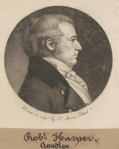 Robert Goodloe Harper av Charles B. J. Févret de Saint Mémin