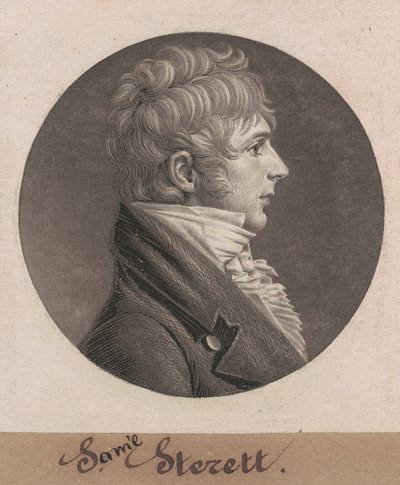 S. Sterett av Charles B. J. Févret de Saint Mémin