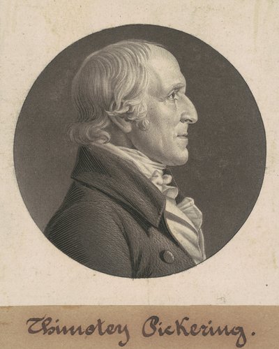 Timothy Pickering av Charles B. J. Févret de Saint Mémin