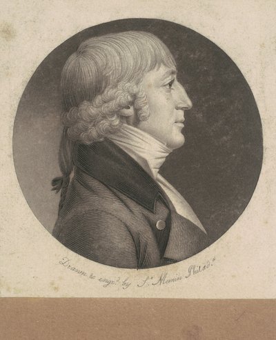 Oidentifierad man av Charles B. J. Févret de Saint Mémin