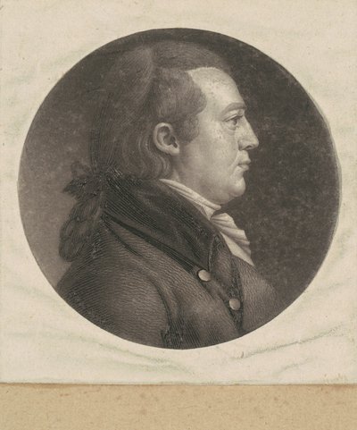 Oidentifierad man av Charles B. J. Févret de Saint Mémin