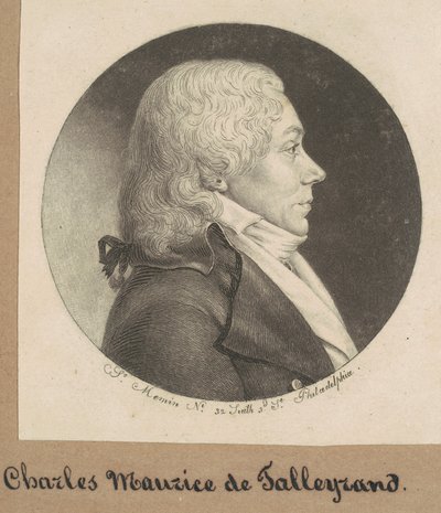 Oidentifierad man av Charles B. J. Févret de Saint Mémin