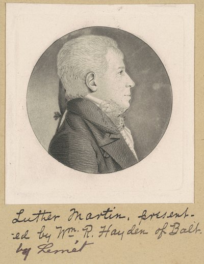 Oidentifierad man av Charles B. J. Févret de Saint Mémin