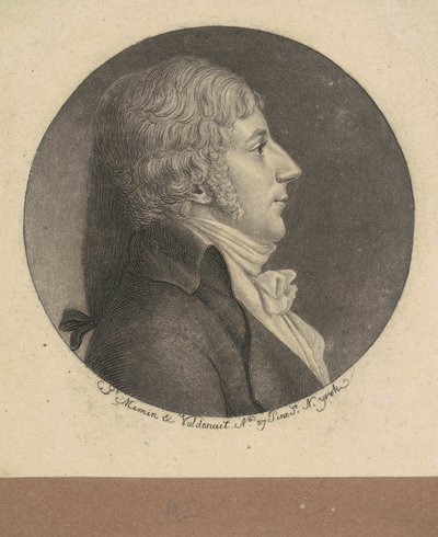 Oidentifierad man av Charles B. J. Févret de Saint Mémin