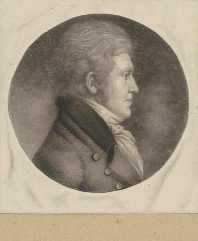 Oidentifierad man av Charles B. J. Févret de Saint Mémin