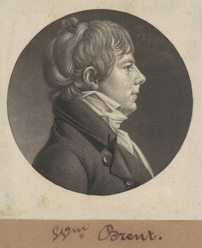 William Brent av Charles B. J. Févret de Saint Mémin