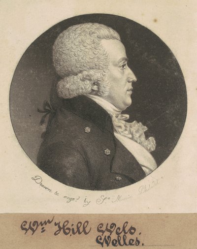 William Hill Wells av Charles B. J. Févret de Saint Mémin