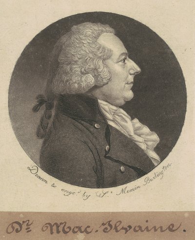 William McIlvaine av Charles B. J. Févret de Saint Mémin