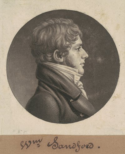 William Sanford av Charles B. J. Févret de Saint Mémin