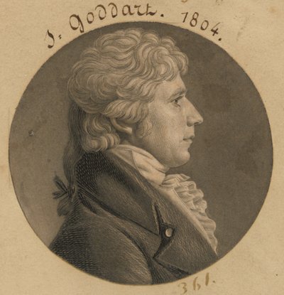 James Campbell av Charles Balthazar Julien Févret de Saint-Mémin