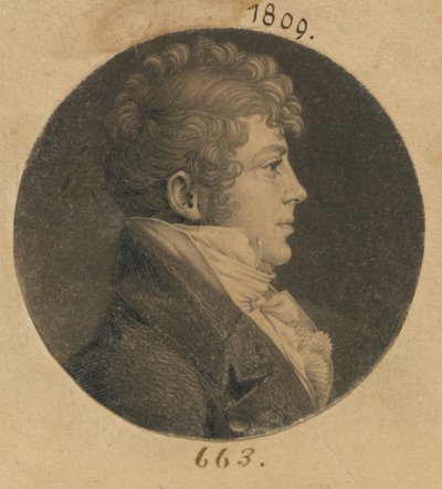 John Gibbes Barnwell av Charles Balthazar Julien Févret de Saint-Mémin