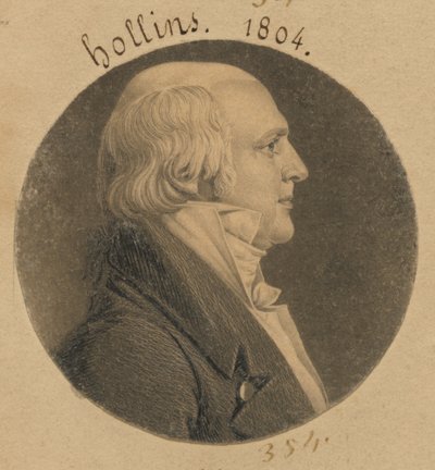 John Hollins av Charles Balthazar Julien Févret de Saint-Mémin