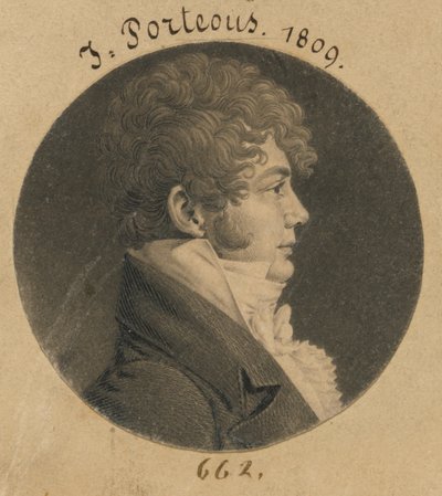 John Porteous av Charles Balthazar Julien Févret de Saint-Mémin