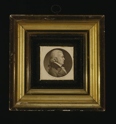 Porträtt av James Ashton Bayard av Charles Balthazar Julien Févret de Saint Mémin