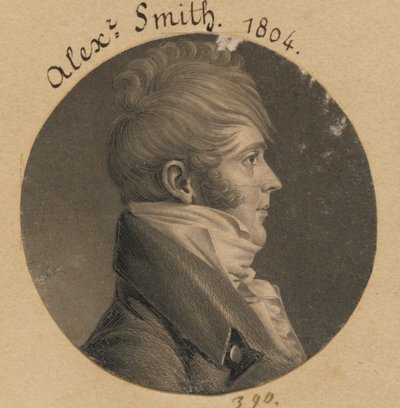 Möjligen Alexander Smith av Charles Balthazar Julien Févret de Saint-Mémin