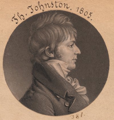 Möjligen George Way av Charles Balthazar Julien Févret de Saint-Mémin