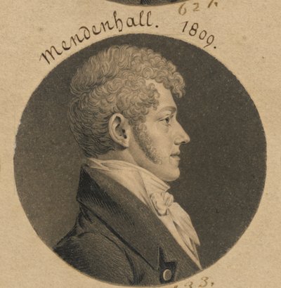 Thomas Mendenhall, Jr. av Charles Balthazar Julien Févret de Saint-Mémin