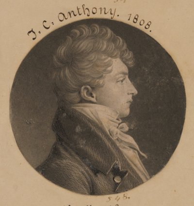 Oidentifierad man av Charles Balthazar Julien Févret de Saint-Mémin