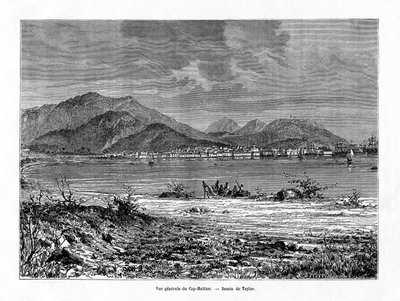 Cap Haitien, Haiti, 1800-talet av Charles Barbant