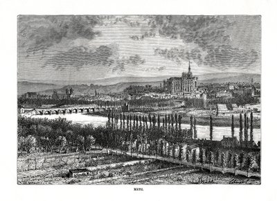 Metz, Frankrike, 1800-talet av Charles Barbant