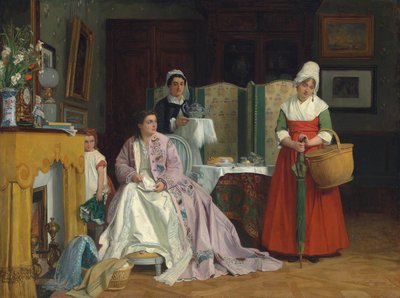 Den nya tjänaren av Charles Baugniet