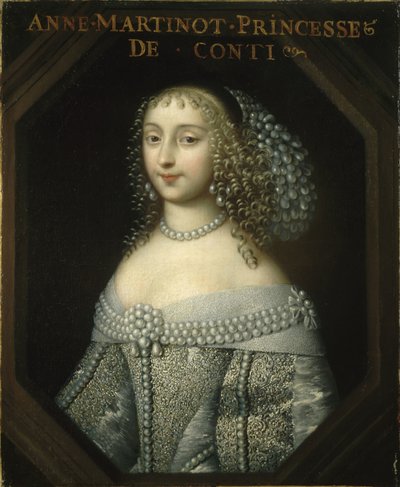 Anne Marie Martinozzi 1637-1672, prinsessa av Conti, ca 1665. av Charles Beaubrun