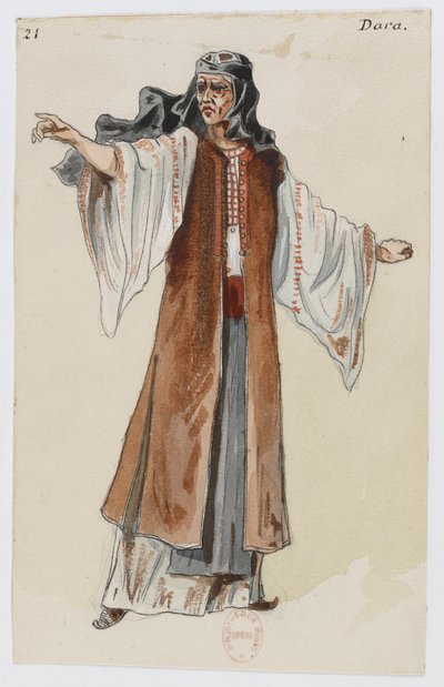 Holmès - Det svarta berget - kostymdesign av Charles Bianchini - 21. Dara av Charles Bianchini