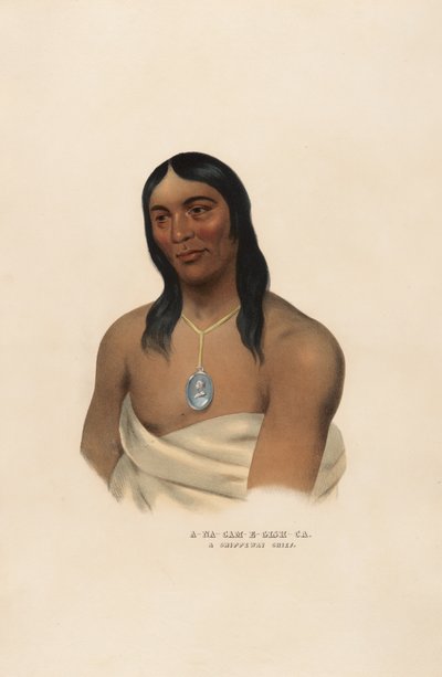 A-na-cam-e-gish-ca av Charles Bird King