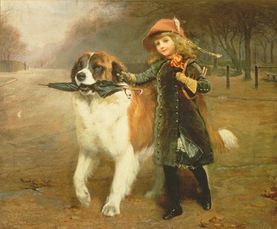 Till skolan, 1883 av Charles Burton