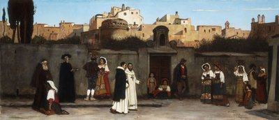 Romersk gatubild, 1872 av Charles Caryl Coleman