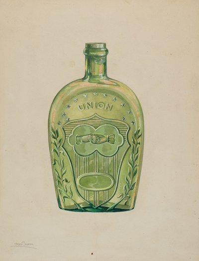Spritflaska av Charles Caseau