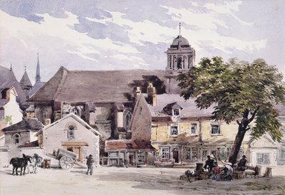 Posthuset i Amboise av Charles Claude Pyne