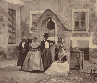 Balearerna, byborna i Palma och dess omgivningar, 1860. av Charles Clifford