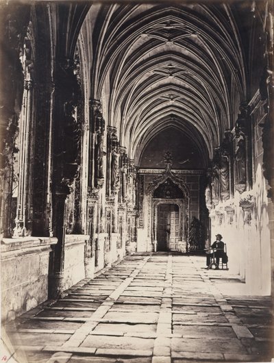 [Cloisters of the Church of Saint John of the Kings, Toledo, Spanien], ca. 1858. av Charles Clifford