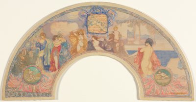 Souvenir från Sevilla, 1905. av Charles Edward Conder