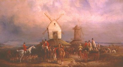 The Meet (olja på duk) av Charles Cooper Henderson