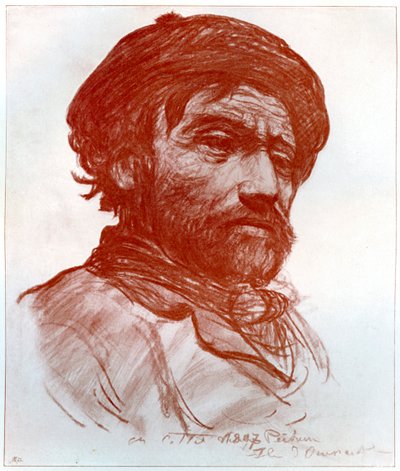 Porträtt av en man, 1899. av Charles Cottet