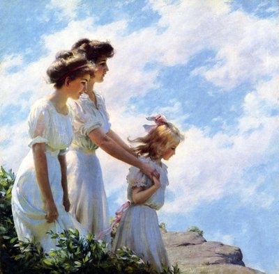 På Klippan av Charles Courtney Curran