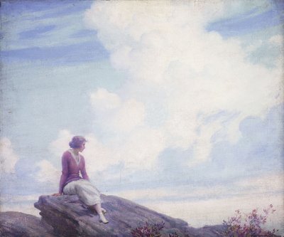 Det rosa molnet av Charles Courtney Curran