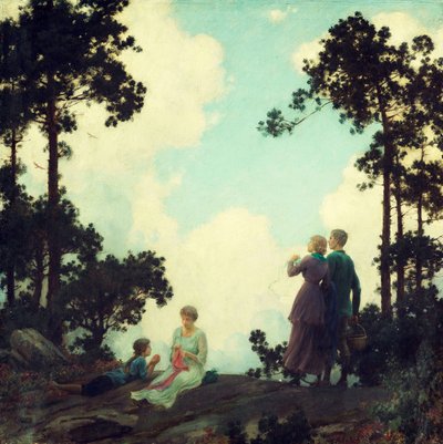 Under tallarna av Charles Courtney Curran