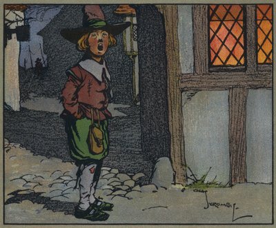 Little Tom Tucker (litho i färg) av Charles Crombie