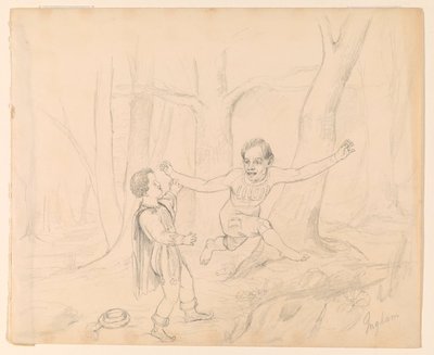 Scen från Scott av Charles Cromwell Ingham