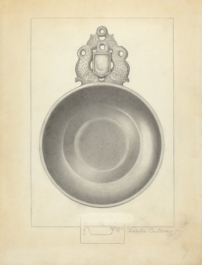 Pewter Porringer av Charles Cullen
