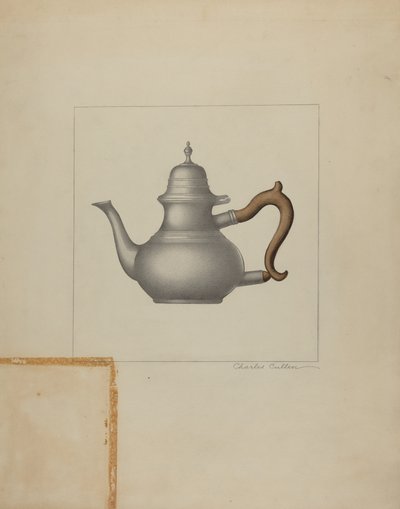 Tekanna av tenn av Charles Cullen